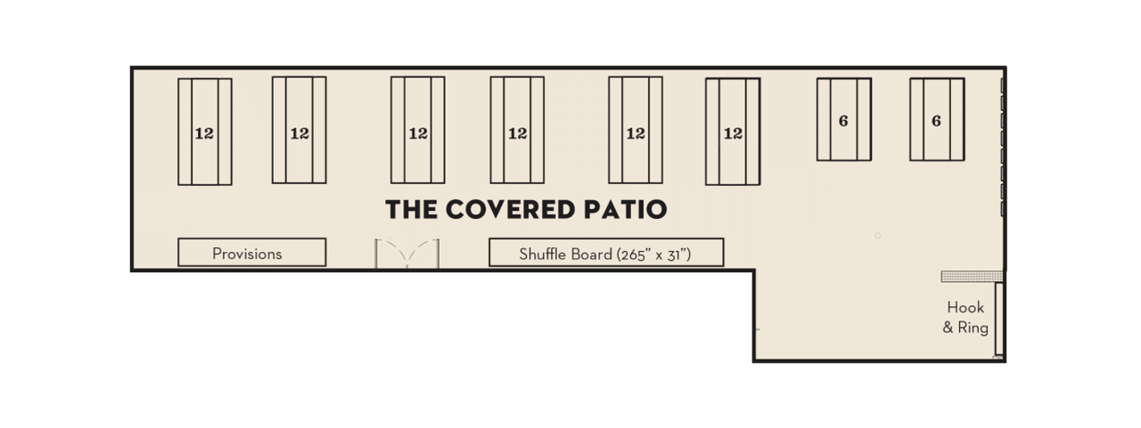 Covered Patio Floor Plan