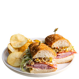 Italian Grinder and Chips Pinthouse Brewing sandwiches seasonal card