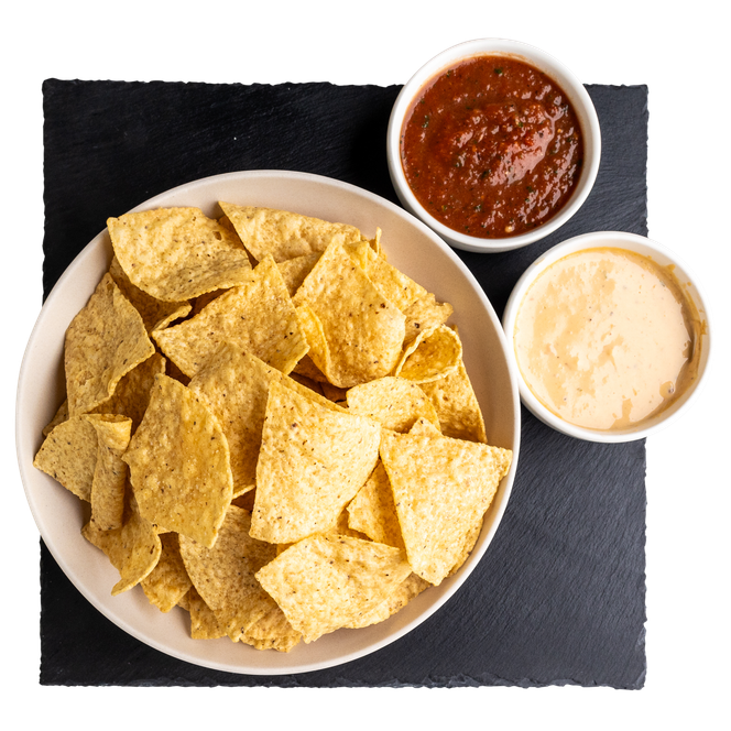 Austin pinthouse pizza brewery shareables el queso chips