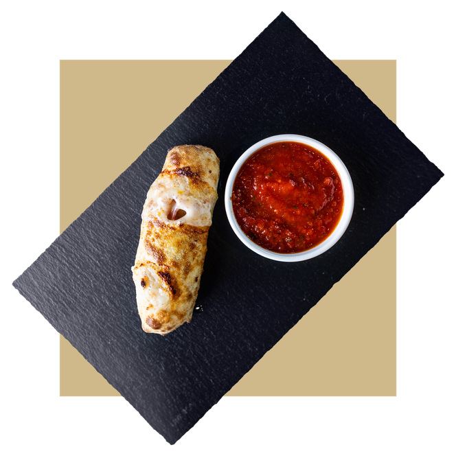 Austin pinthouse pizza brewery shareables pizza roll