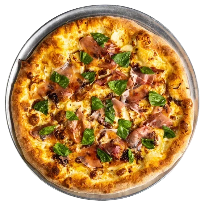 Austin pinthouse pizza brewery specialty pies honey pear pizza