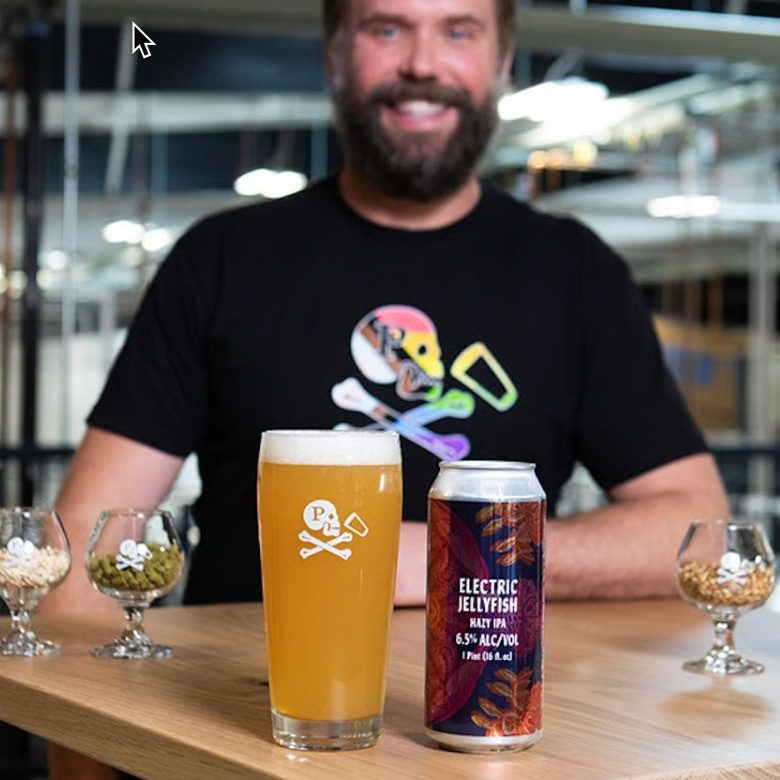 Craft beer and brewing electric jellyfish recipe