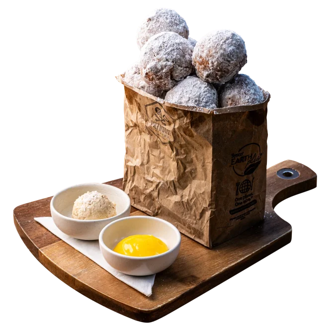 Pinthouse brewing beignet doughnuts dessert