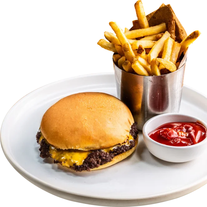 Pinthouse brewing cheeseburger kids menu