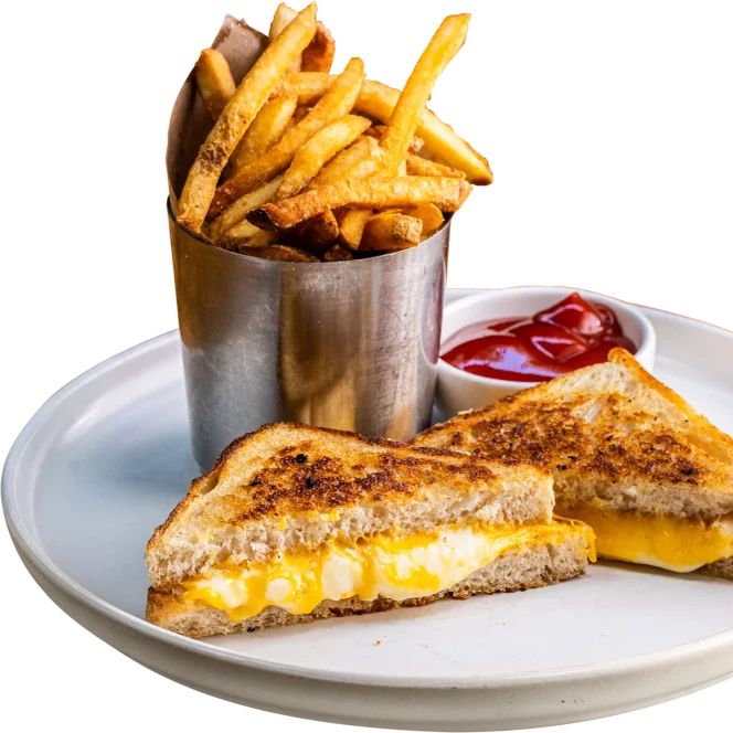 Pinthouse brewing grilled cheese sandwich kids menu