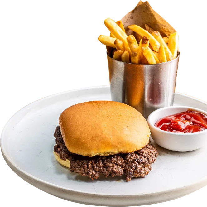 Pinthouse brewing hamburger kids menu