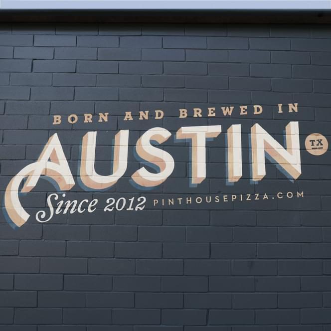 Pinthouse pizza brewery austin about burnet born brewed mural