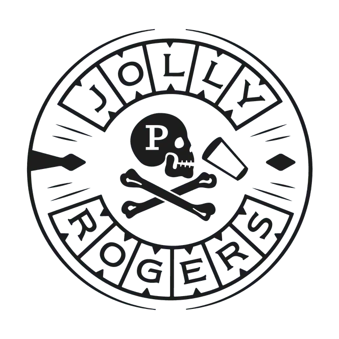 Pinthouse pizza loyalty rewards program jolly rogers logo