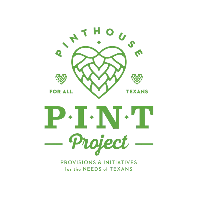 Pinthouse pizza philanthropy pinthouse brewing donations pint project logo