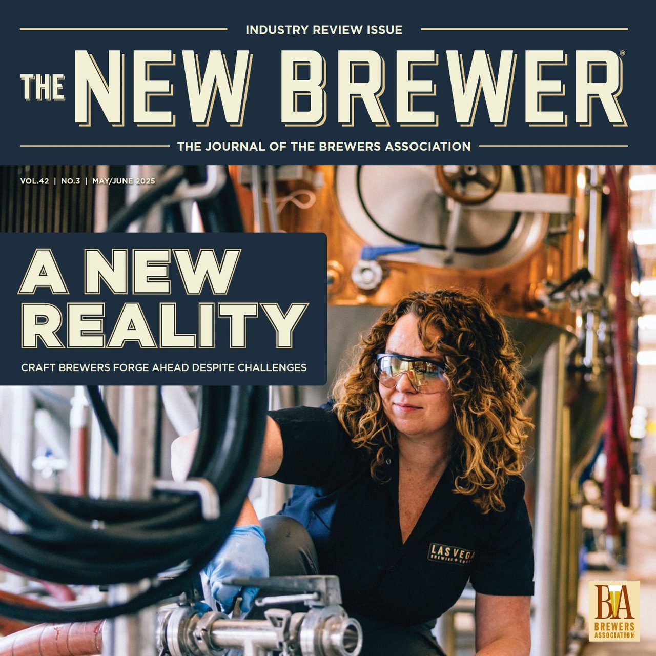 The new brewer magazine cover brewers association may 2025